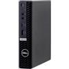 DELL OptiPlex 7080 Micro, processore i5-10500T, 16GB di RAM, SSD da 512GB, formato mSFF, sistema operativo Windows 11 Pro,