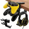 Merkloos Supporto 2-in-1 per cuffie con organizer per cavi, ideale per il gaming
