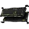 GravaStar Tastiera da gioco wireless GravaStar Mercury K98 Pro, colore nero Phantom, con tecnologia Bluetooth e USB-C a 2.4 GHz, interruttori lineari UFO e risoluzione 8K