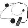 Dripio Auricolare Bluetooth per moto, BT 5.0, impermeabile, auricolare per casco, colore nero