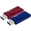 Verbatim MEMORY USB 2.0 32GB SLIDER 2 PACK