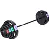 HMS Set bilanciere con pesi da 40 kg