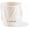 Bicchieri 180ml Bio IMBUSTATO singolarmente - Eco to go BLU - D70