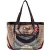 Gattinoni Borsa A Spalla Shopping Pieghevole Classic Planetarium Planetarium Easychic BIGYE8071WIA Nero