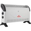 Tudor Termoconvettore da Terra Tudor M09638 1500W - Stufetta Elettrica a Convezione con 3 Livelli di Potenza