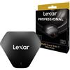 Lexar Lettore Professional USB 3.1 multi card 3 in 1 Type C LRW500URB
