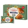Misura Naturìcca Cornetti Sciroppo d'Acero e Cereali, Plant Based | Adatti ai Vegani, con Bevanda Vegetale di Avena, Lievitati Naturalmente con Lievito Madre, Confezione da 6 merende, 298 g