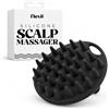 flexii Scrubber per cuoio capelluto in silicone, massaggiatore per cuoio capelluto, spazzola esfoliante per cuoio capelluto, manico ergonomico, riduce la forfora e favorisce la crescita dei capelli