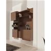 Siderio Libreria a parete Opera 3X3 Siderio