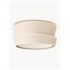 Westwing Collection Lampada da soffitto grande con paralume asimmetrico Nyla - Beige