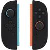 Konix Custodia protettiva per controller Joy-Con Nintendo Switch 2 - Silicone - Antiurto - Antigraffio - Antipolvere - Nero