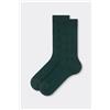 Calzedonia Calze Corte Con Cashmere Da Uomo Verde