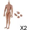 2x1 / 6 Scala Super Flessibile Body Body Body Toy Pose-Bambot Da 12 Pollici