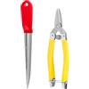 EXCEART 1 set di vimini in plastica | Utensile per la riparazione del cestino, strumento di riparazione in rattan, strumento per la riparazione di cinghie