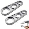 DINGFENG Chiave Multifunzione, DINGFENG 2 Pezzi Diverse Specifiche, 6 Misure | Acciaio Inossidabile, Chiave di Servizio Universale, Aeratore di Ricambio，Chiave Dell'Aeratore M16/M18/M20/M22/M24/M28