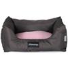 FABOTEX PETIT SOFA' BOSTON 80 x 67 x 22 CM. MARRONE/ROSA