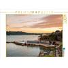 Calvendo Sunset Plymouth 1000 pezzi puzzle paesaggio 640x480mm, CALVENDO; 7436913
