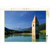 Calvendo Lago di Resia 1000 pezzi puzzle paesaggio 640x480mm, CALVENDO; 7435583