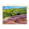 Calvendo Seven Colored Earth - Mauritius 1000 pezzi puzzle paesaggio 640x480mm, Klinder Thomas; 7404376