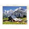 Calvendo Allmendhubel - Eiger-Mönch-Jungfrau - swissmountainview.ch Puzzle da 1000 pezzi 640x480mm, André-Huber Franziska; 7405864