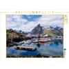 Calvendo Il porto di Hamnøya, Lofoten (Norvegia) 1000 pezzi puzzle paesaggio 640x480mm, Heinrich Sebastian; 7434657