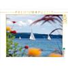 Calvendo: Barche a vela sul Lago di Costanza - Puzzle da 1000 pezzi, formato orizzontale 640x480 mm, CALVENDO; 7308352