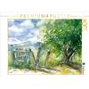 Calvendo Albero e recinzione 1000 pezzi puzzle paesaggio 640x480mm, Krause Jitka; 7281539