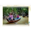 Calvendo Vietnam, Isole fluviali presso My Tho, puzzle da 1000 pezzi, formato orizzontale 640x480 mm, Gödecke Dieter; 7397414