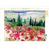 Calvendo Prato di papaveri 1000 pezzi puzzle paesaggio 640x480mm, Krause Jitka; 7280511