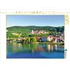 Calvendo: Castello di Heidelberg e centro storico sul Neckar, puzzle da 1000 pezzi, formato orizzontale 640x480 mm, Liepke Claus; 7456184