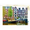 Calvendo Amsterdam - Canale con casa galleggiante 1000 pezzi puzzle paesaggio 640x480mm, Juretzky Ute; 7400998