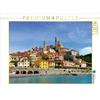 Calvendo Spiaggia e centro storico di Cervo 1000 Pezzi Puzzle paesaggio 640x480mm, CALVENDO; 7387339