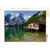 Calvendo Capanna di pesca al lago di Braies 1000 pezzi puzzle paesaggio 640x480mm, Pfleger Hans; 7411899