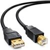 deleyCON Cavo USB 2.0 attivo da 15 metri per stampante e scanner, con funzione di ripetitore - Lunghezza 15 metri