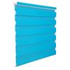 WOLTU Tenda a rullo doppia WOLTU, tenda a rullo Duo con fissaggio a morsetto senza forature, tenda a rullo con tirante laterale Easyfix, traslucida e oscurante, turchese, 60x150 cm