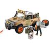 SCHLEICH auto fuoristrada 4 x 4 con verricello