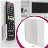 Mobilefox Supporto per telecomando Supporto da parete bianco adatto per TV Samsung AA59-00818A