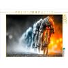 CALVENDO Puzzle Pedalando - sempre più avanti | 1000 pezzi formato 64x48cm Puzzle fotografico per le ore felici