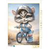 CALVENDO Puzzle Radrennen - die Zeit fährt mit | 1000 Teile Lege-Größe 64x48cm Foto-Puzzle für glückliche Stunden