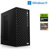 CSL-Computer PC Gaming M13350H / AMD Ryzen 5 5500, 6x 3600 MHz / NVIDIA RTX3050 / 16 GB DDR4 RAM / M.2 SSD 500 GB - Windows 11 Home