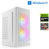 CSL-Computer PC Gaming M13370H / AMD Ryzen 5 5500, 6x 3600 MHz / NVIDIA RTX3050 / 16 GB DDR4 RAM / M.2 SSD 500 GB - Windows 11 Home