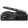 PREMIUM X Ricevitore satellitare digitale PremiumX FTA 522 HD DVB-S2 con HDMI, SCART, USB e alimentazione a 12 V, Full HD