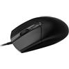 StarTech Mouse da gioco NJ01 - Mouse ottica - Con cavo - Silenziosa - 1000 DPI - Leggera (78 g) - Nera