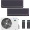 PANASONIC Condizionatore Panasonic Etherea Z Grafite Dual Split 9000+12000 BTU Inverter CU-2Z41CBE A+++ WiFi
