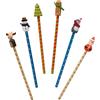 small foot matite Legno, Set da 6, Perfetto Come Regalo di Babbo Natale Segreto, per riempire Il Calendario dell'avvento o Come pensierino Simpatico per i Bambini, 12678, Colore Coloured