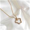 Versace collana versace 1004057 pendenti Medusa oro rosa mai usati con scatola access...