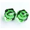 harshj_0 Verde Colore Topazio 40 A 50 KT Certificato Loose Gemma Paio Prezzo ~H21