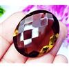 harshj_0 Gemme Naturale Quarzo Fumé Ovale Taglio Brillante 50.40 Ct Certificata Sciolta