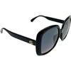 Gucci Occhiali da sole GUCCI GG0714SA-002 lenti asiatiche blu x rosa sfumato con cu...