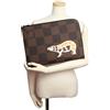 LOUIS VUITTON Pochette Jour NIGO N60390 Damier Pochette Bag Marrone Zip Tonda...